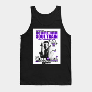 POSTER - THE SOUTH LONDON - SOUL TRAIN - PRINCE Tank Top